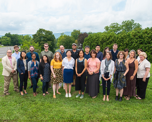 new faculty in a group image